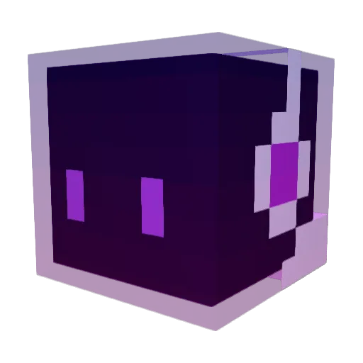 Pandaght Minecraft avatar head, 3D render
