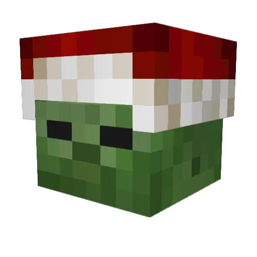 PandaloverJT Minecraft avatar head, 3D render