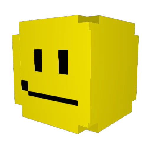 Pandamonium877 Minecraft avatar head, 3D render