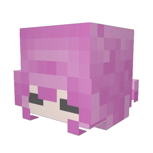 Pandan810 Minecraft avatar head, 3D render