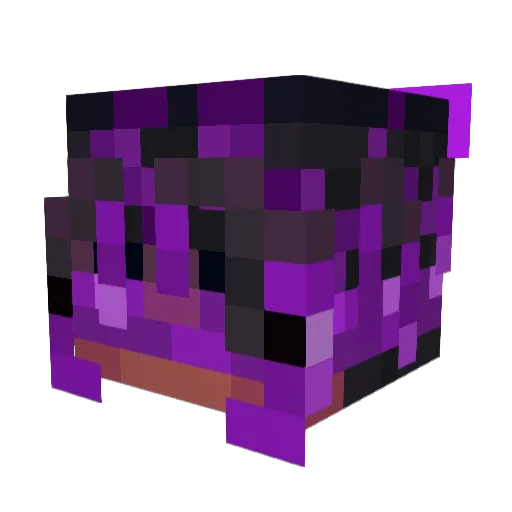 Pandazocker04 Minecraft avatar head, 3D render