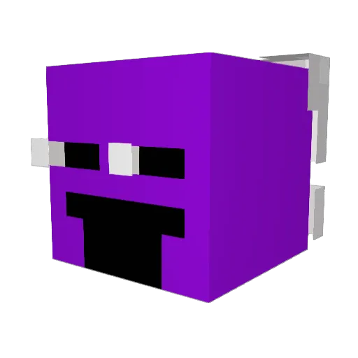 Pandemonium___ Minecraft avatar head, 3D render