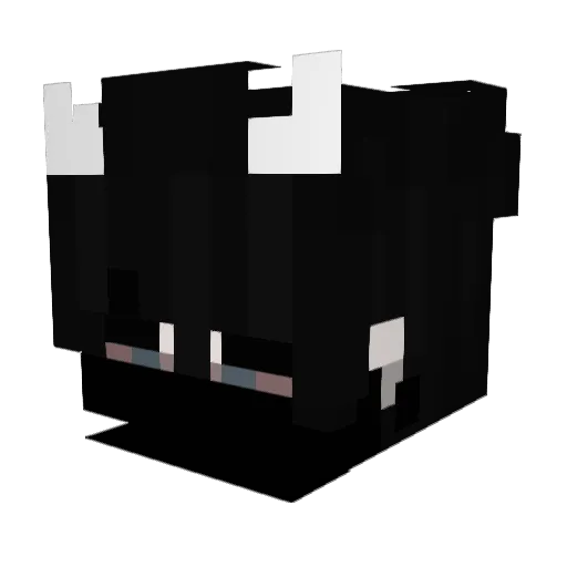 Pandi8957 Minecraft avatar head, 3D render