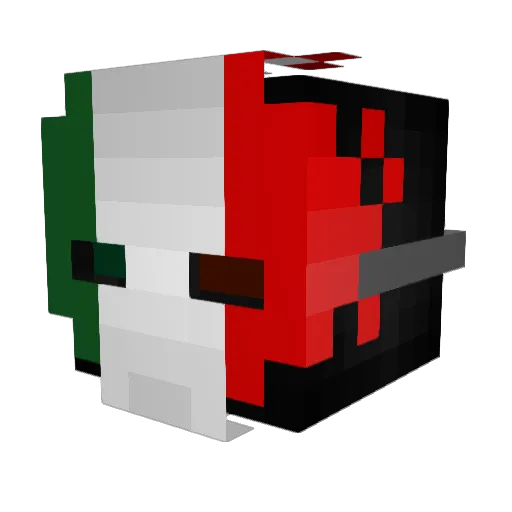 PanelinhaHG_PVP Minecraft avatar head, 3D render