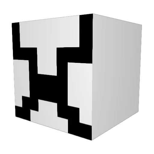 Panemm Minecraft avatar head, 3D render