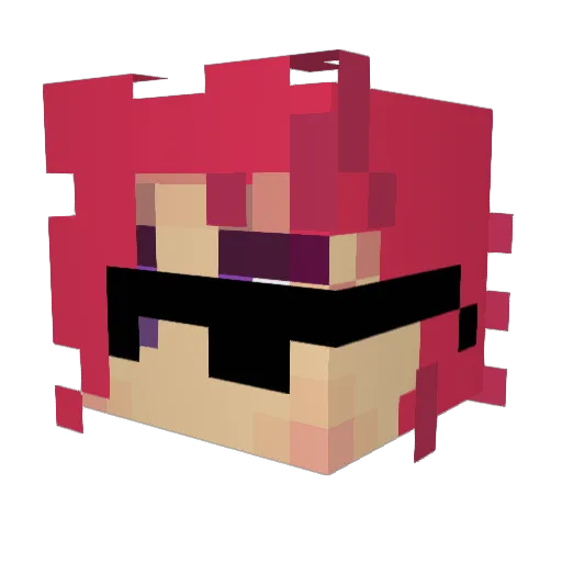 PangTXD Minecraft avatar head, 3D render