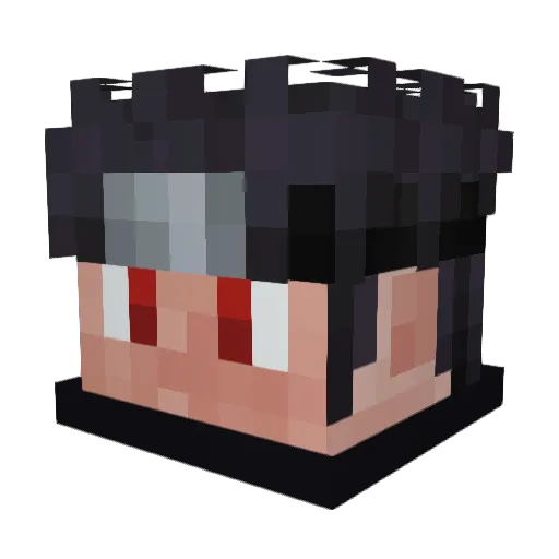 Panhard13 Minecraft avatar head, 3D render