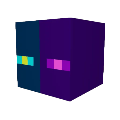 PanicRuby80 Minecraft avatar head, 3D render