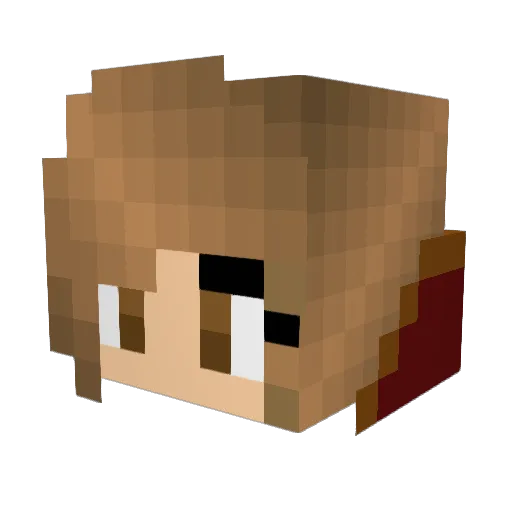 Panicky_Pictures Minecraft avatar head, 3D render