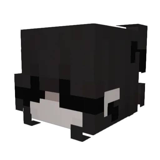 Panirower Minecraft avatar head, 3D render