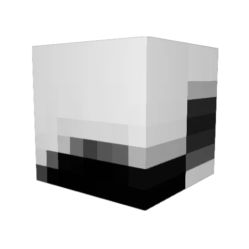Pankage Minecraft avatar head, 3D render