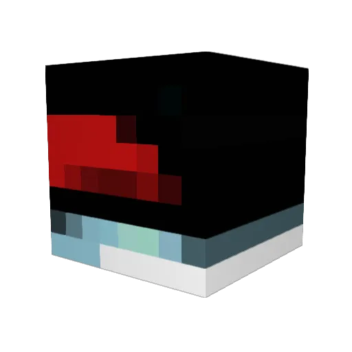PannkakeLive Minecraft avatar head, 3D render