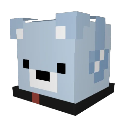Pantelas30 Minecraft avatar head, 3D render