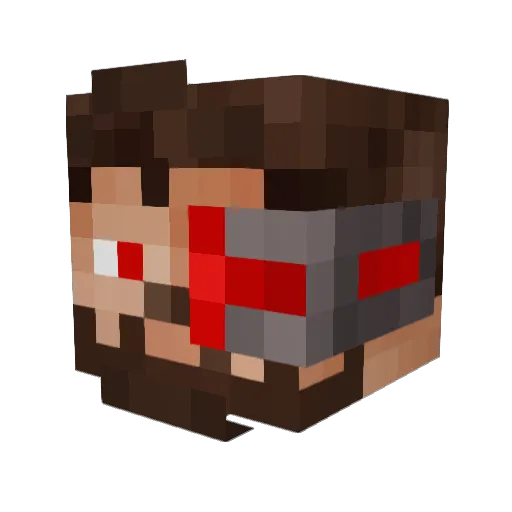 Panter_540 Minecraft avatar head, 3D render