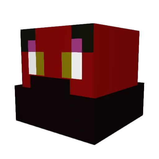 PanteraDeFuego Minecraft avatar head, 3D render