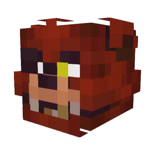 Pantherking123 Minecraft avatar head, 3D render