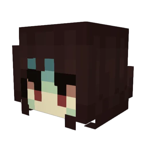 PanzerPat Minecraft avatar head, 3D render