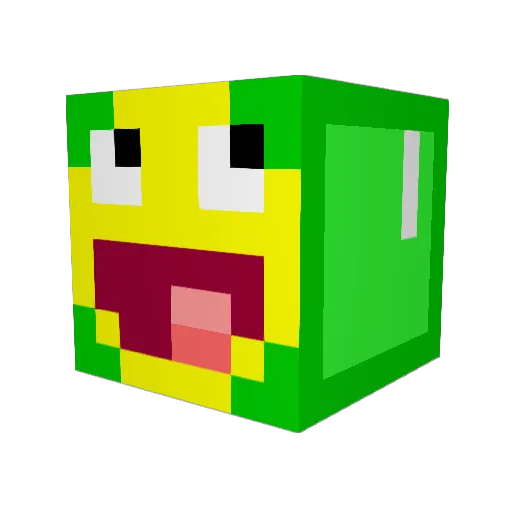 Panzerkiller7 Minecraft avatar head, 3D render