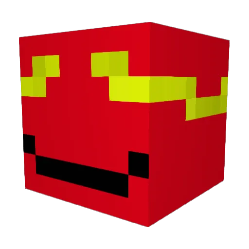 Panzerpakka_pc Minecraft avatar head, 3D render