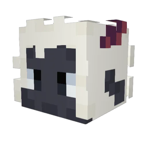 PanzeryIV Minecraft avatar head, 3D render