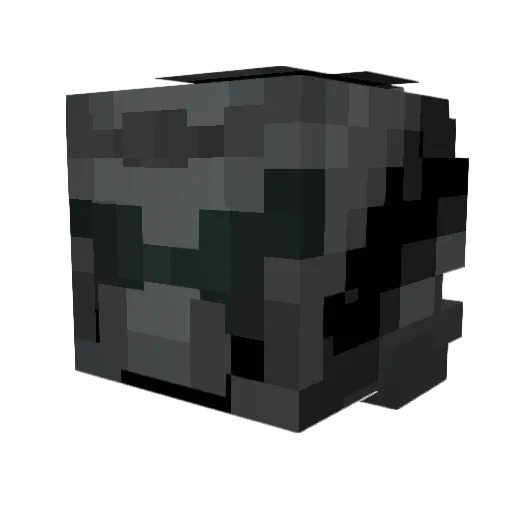 PaoloStii Minecraft avatar head, 3D render