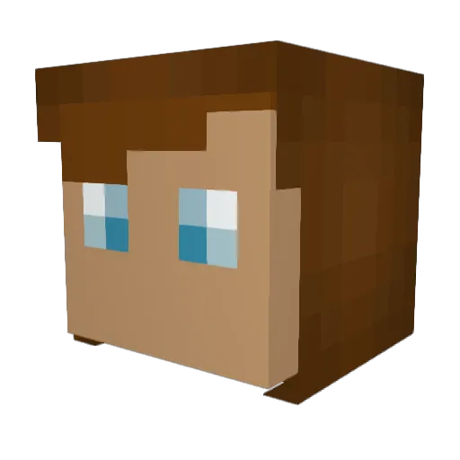 PapaBearUSMC Minecraft avatar head, 3D render