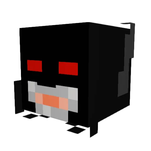 PapaCostco Minecraft avatar head, 3D render