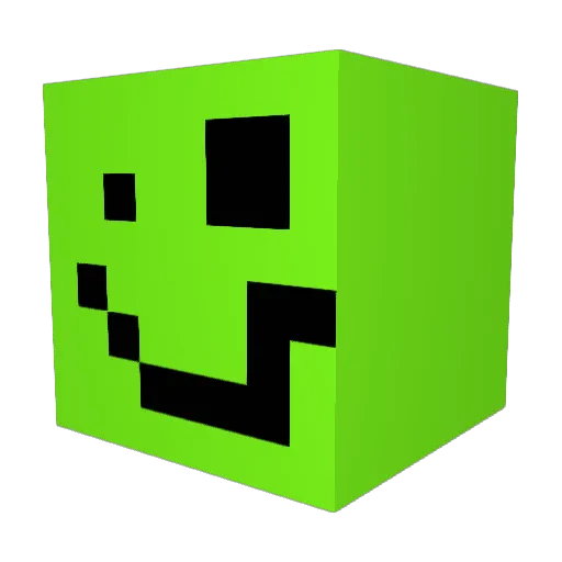 PapaLouie3 Minecraft avatar head, 3D render