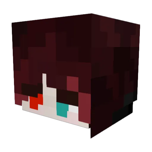 PapaMerican0 Minecraft avatar head, 3D render