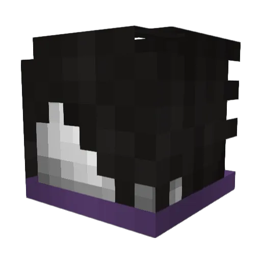 PapaPaul__ Minecraft avatar head, 3D render