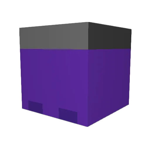 PapaRavioli13 Minecraft avatar head, 3D render
