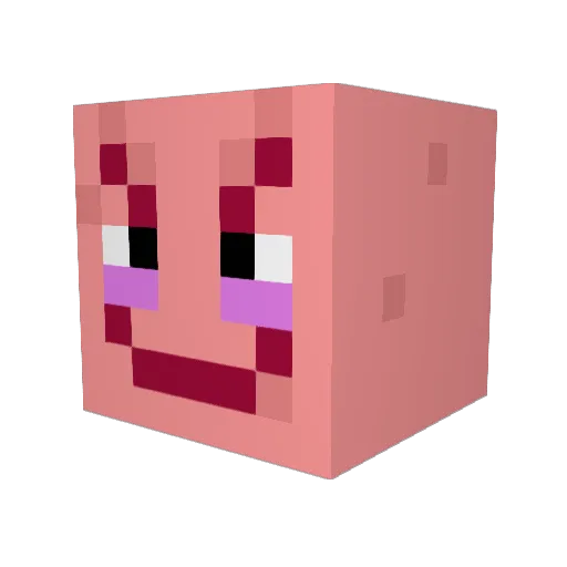 PapaSmurf_1123 Minecraft avatar head, 3D render