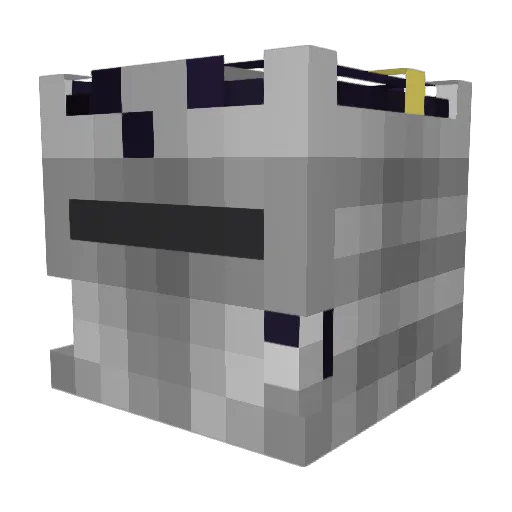 PapaStarbucks Minecraft avatar head, 3D render