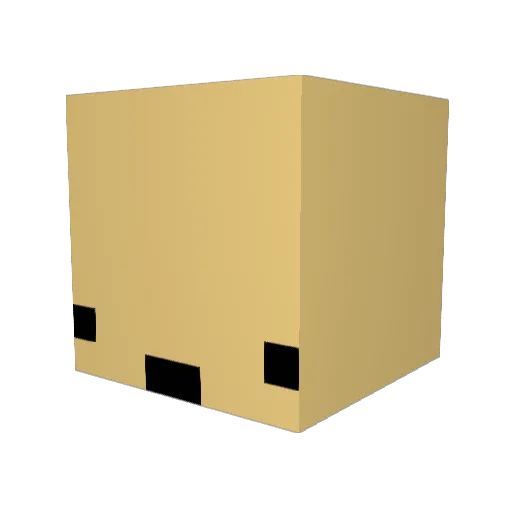 PapaWithTurtle Minecraft avatar head, 3D render