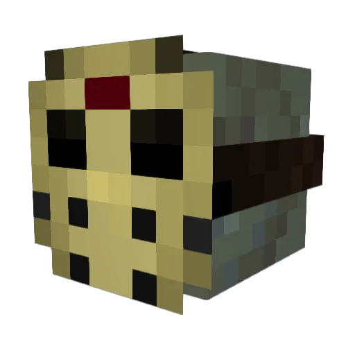 PapaXeno Minecraft avatar head, 3D render