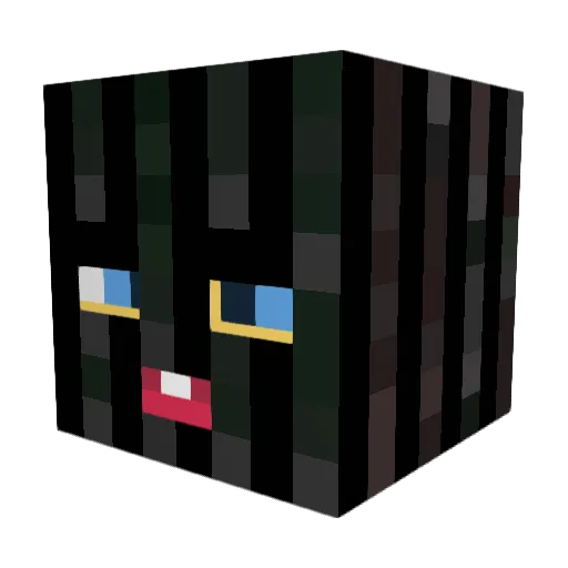 Papa_Linguinee Minecraft avatar head, 3D render