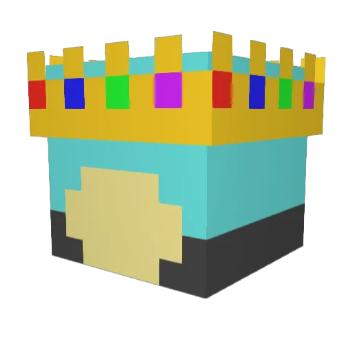 Papa_Lumps Minecraft avatar head, 3D render