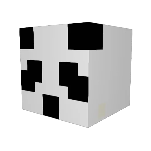 PapagMonkey Minecraft avatar head, 3D render