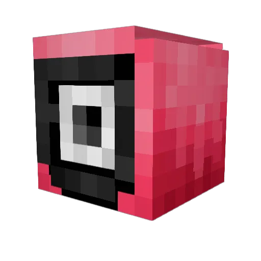 Papanaeito Minecraft avatar head, 3D render