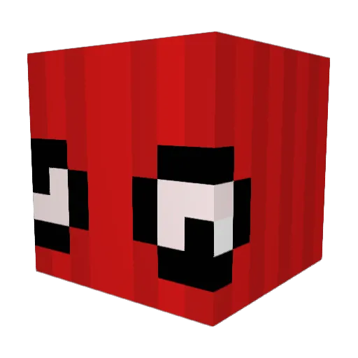 Papapus69 Minecraft avatar head, 3D render