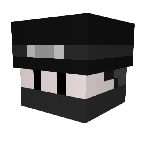 PapasFritasxD Minecraft avatar head, 3D render