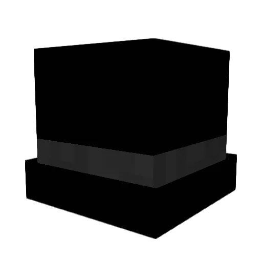 Paper338 Minecraft avatar head, 3D render