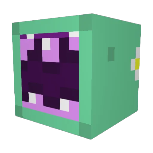 PaperLickerr Minecraft avatar head, 3D render
