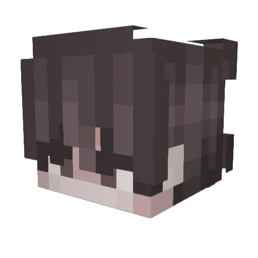 PaperPact Minecraft avatar head, 3D render