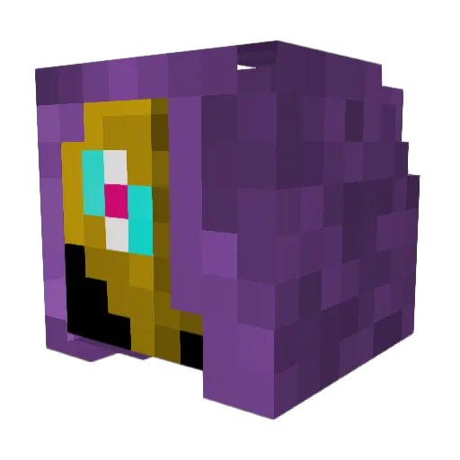 Paperbeatsrock Minecraft avatar head, 3D render