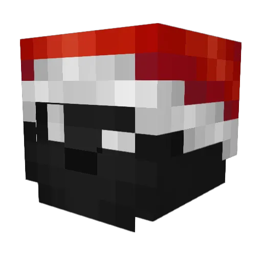 PapiJoey Minecraft avatar head, 3D render
