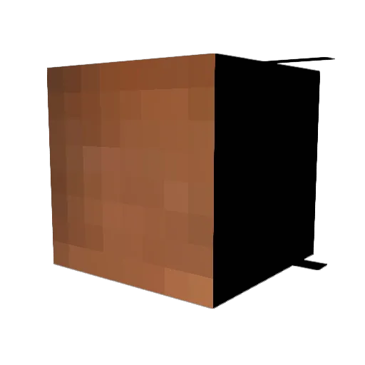 PapiNOFF Minecraft avatar head, 3D render