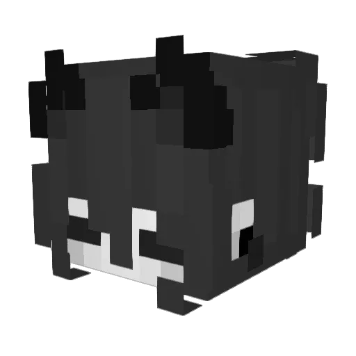 PapierMiniKeks Minecraft avatar head, 3D render