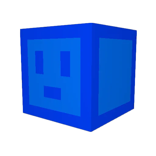 PapinoRe Minecraft avatar head, 3D render