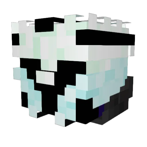 PappaMinecraft Minecraft avatar head, 3D render